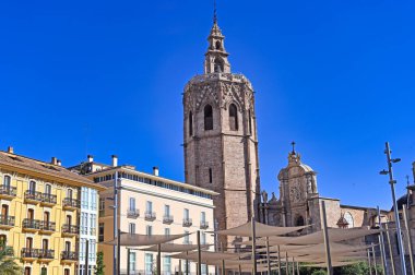Valencia 'daki Aziz Mary Kilisesi Metropolitan Bazilikası El Miquelete, İspanya çan kulesi