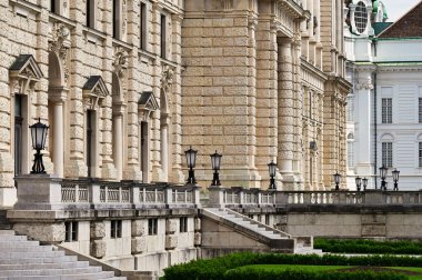 Avusturya, Viyana 'daki Hofburg binasının arkasında.