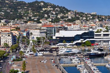 Cannes şehri, Fransa, yaz mevsimi
