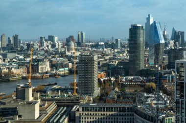 Londra, Uk - 19 Kasım 2023 Londra Hava Sahası