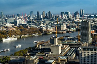 Londra, Uk - 19 Kasım 2023 Londra Hava Sahası