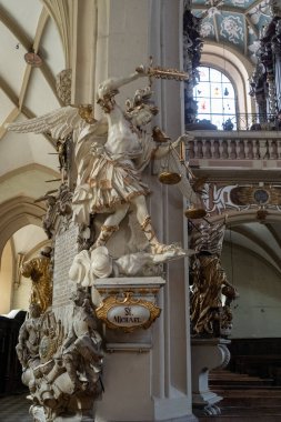 Klodzko, Lowersilesia, Polonya 08 Ağustos 23 Ağustos - Kutsal Bakire Meryem 'in Klodzko' daki Kilisesi.