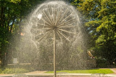 Kolobrzeg, Batı Pomeranya, 20 Temmuz 2024, Kolobrzeg Çeşmesi