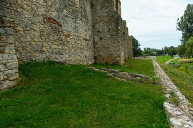 Siewierz, Silepsia, Polonya 11 Ağustos 2024 - Siewierz Şatosu, Polonya