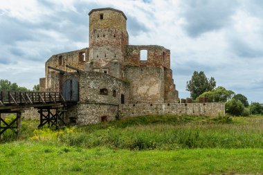 Siewierz, Silepsia, Polonya 11 Ağustos 2024 - Siewierz Şatosu, Polonya