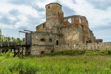 Siewierz, Silepsia, Polonya 11 Ağustos 2024 - Siewierz Şatosu, Polonya