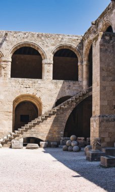 18 Ağustos 2022, Rodos, Yunanistan: Rodos Arkeoloji Müzesi