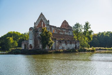 Ruins of the Church of Our Lady of Loreto in Chodel, Poland