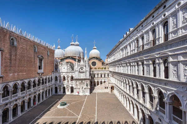 Palazzo Ducale Lub Pałac Dożów Bazylika San Marco Wenecji Włochy — Zdjęcie stockowe