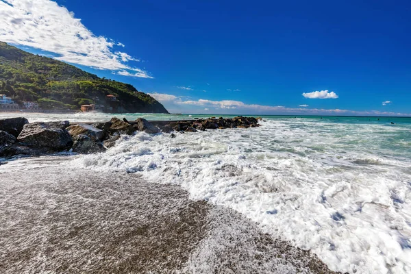 Sea Coast Levanto Italy Liguria Region — Stock Photo, Image