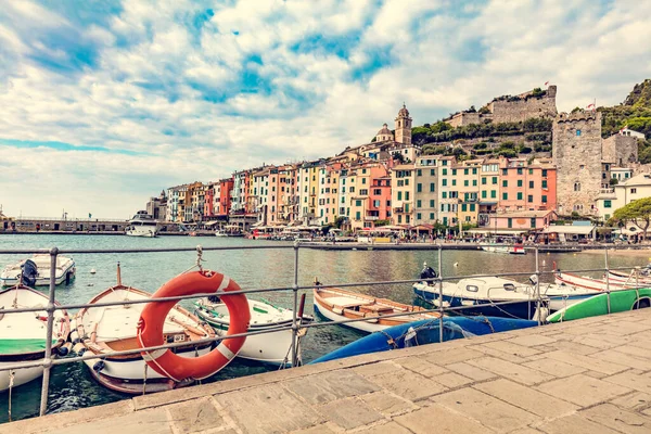 意大利的威尼斯港湾 利古里亚海岸的Portovenere — 图库照片