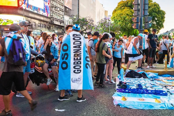Buenos Aires Arjantin 2022 Arjantin Milli Futbol Takımının Avustralya Takımına — Stok fotoğraf