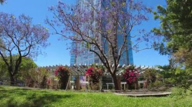 Buenos Aires, Arjantin 15.11.2022: Buenos Aires 'in Puerto Madero modern bölgesindeki Deniz Bölgesi Anıtı