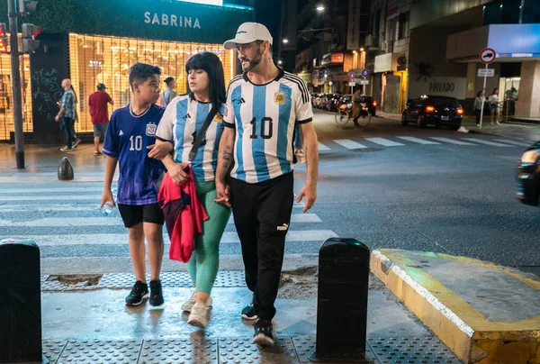 Buenos Aires Argentina 2022 Participantsof Argentine National Football Team Upcoming — Stock Photo, Image