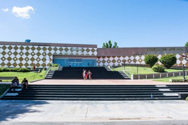 Mina Clavero, Cordoba Argentina 01.01.2023:  casino in the resort town of Mina Clavero in the province of Cordoba Argentina