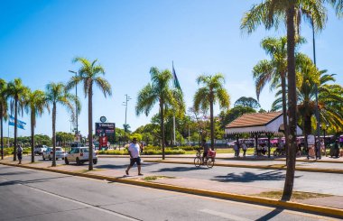 Tigre, Argentina - February 21, 2023: central square