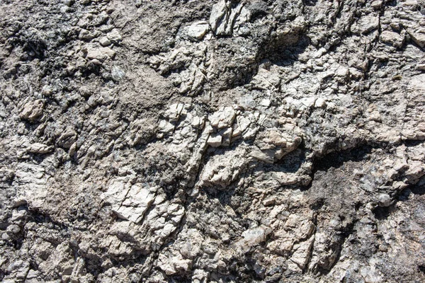 Каменная Текстура Скалы Крупным Планом — стоковое фото