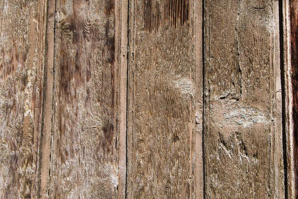 天然の質感を持つヴィンテージプランクで作られた木製の壁のクローズアップ 木製の壁の空のスペース — ストック写真