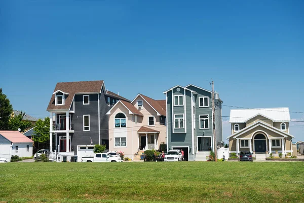 Huizen Aan Chesapeake Bay North Beach Maryland — Stockfoto