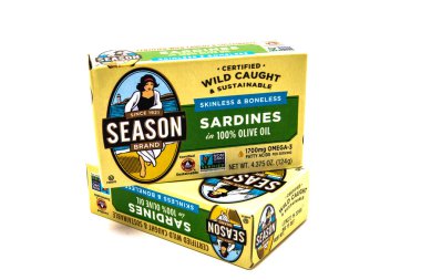 Zeytinyağında teneke sardalyalar 