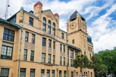 Güney Carolina, Savannah 'daki saat kulesi..