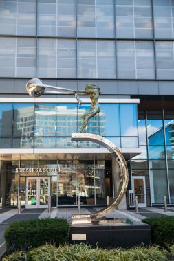 Virginia, Reston şehrinin cam ve beton mimarisi.