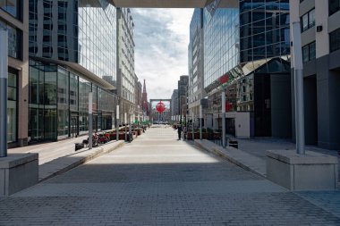 Washington 'daki Çin Mahallesi' nde Çin feneri..