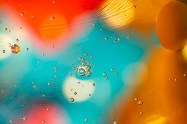 Soyut sıvı arkaplan sarı ve zencefil rengi, metin için boşluk.