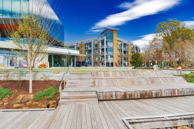 Washington DC 'nin modern binaları ve mimarisi.