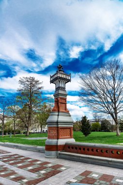 Washington şehir merkezindeki görkemli binaların mimari detayları..