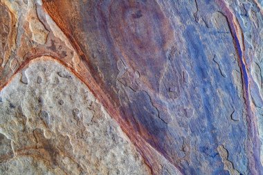 Kabarık mineral arkaplan ve akan dokular