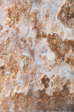 Doğal deseni ve kolonu olan gerçek taş yüzey.