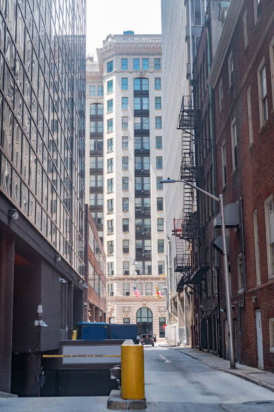 Путешествие в Балтимор, Мэриленд с панорамным видом и архитектурой центра города