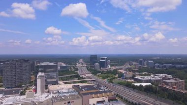 Virginia 'da Drone shot' ı. 495 no 'lu otobanda seyahat