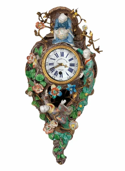エティエンヌ ノワールは 王室や貴族のパトロンのための豪華な装飾が施された時計のムーブメントを専門とするフランスの時計職人の時代の家長でした — ストック写真