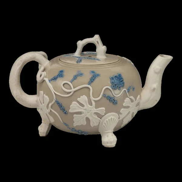 Starožitná Konvice Čaj Díky Své Nadčasové Přitažlivosti Skvělému Řemeslu Tato — Stock fotografie