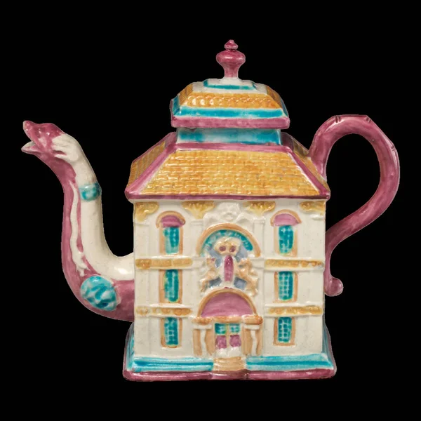 Антикварный Винтажный Чайник Благодаря Своей Вечной Привлекательности Изысканному Мастерству Чайник — стоковое фото