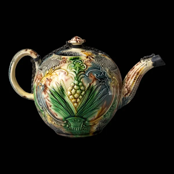 Starožitná Konvice Čaj Díky Své Nadčasové Přitažlivosti Skvělému Řemeslu Tato Stock Obrázky