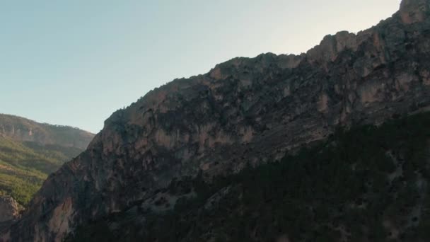 Montagne Vicino Yerkopru Cascata Bella Vista Mersin Filmati Alta Qualità — Video Stock