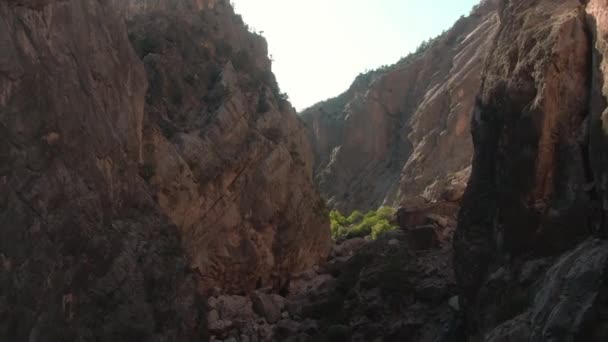 Piękny Widok Krajobraz Wodospadu Yerkopru Mersin Wysokiej Jakości Materiał — Wideo stockowe