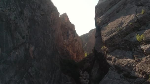 Piękny Widok Krajobraz Wodospadu Yerkopru Mersin Wysokiej Jakości Materiał — Wideo stockowe
