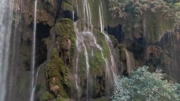 梅尔辛Yerkopru瀑布风景美丽 高质量的4K镜头 — 图库视频影像