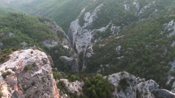 Canyon Dans Les Montagnes Turquie Alanya Sapadere Images Haute Qualité — Video