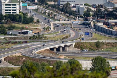 Türkiye 'nin Antalya tepesinden manzara. Yüksek kalite fotoğraf