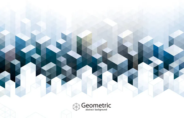 Geometriska Mönster Bakgrund Abstrakt Stadsarkitektur Vektorgrafik