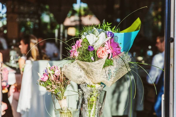 stock image Wedding bouquet with flowers .