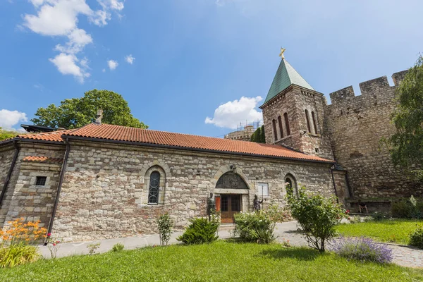 Chiesa Ruzica Chiesa Ortodossa Serba Situata Nella Fortezza Kalemegdan Belgrado — Foto Stock
