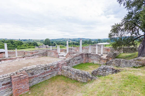 Archaeological Site Remains Palace Felix Romuliana Gamzigrad Location Ancient Roman — Stock Photo, Image