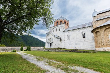 Studenica Manastırı, 12. yüzyıl Sırp Ortodoks Kilisesi manastırı zengin tarih ve maneviyata sahip. UNESCO Dünya Kültür Mirası. Sırbistan ve Avrupa.