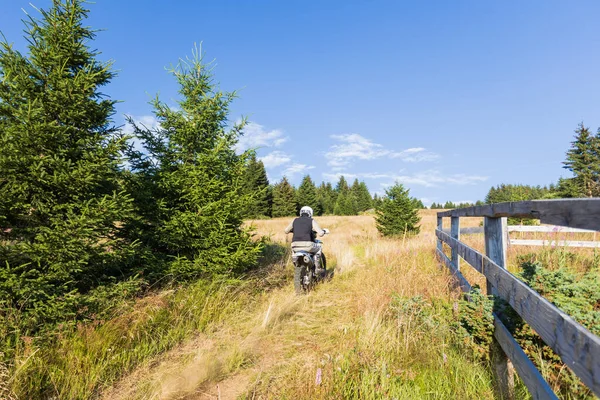 Road Drive Motorcycle Countryside — Stock Photo, Image